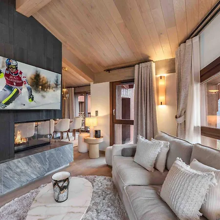 De Luxe Avec Sauna Et Jacuzzi, Proche Pistes Et Centre De - Fr-1-563-142 クールシュヴェル