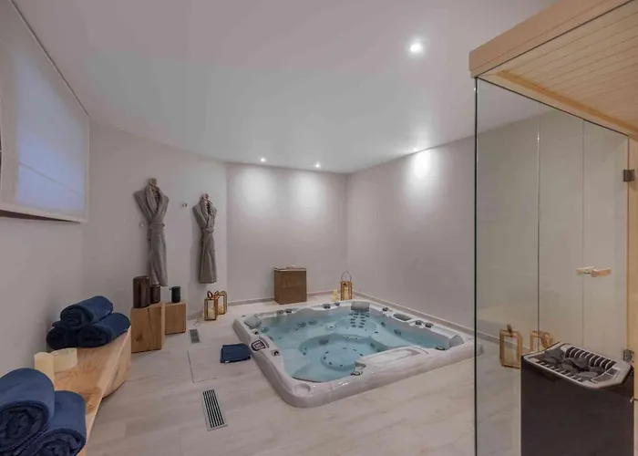 Spacieux A Avec Sauna Et Jacuzzi - Fr-1-563-142 Dağ evi