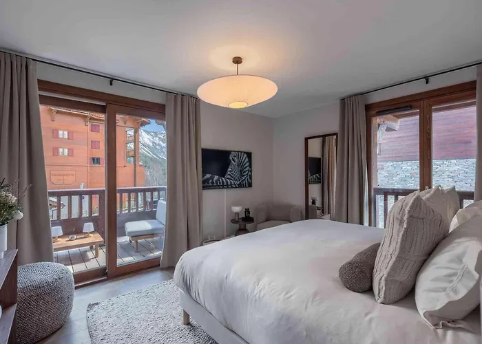 Spacieux A Avec Sauna Et Jacuzzi - Fr-1-563-142 Dağ evi Courchevel